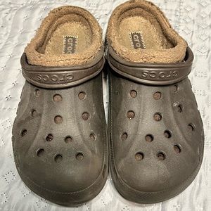 Brown Crocs